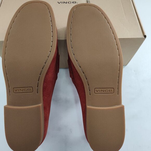 Vince Men\'s Daly Sunset Orange Suede Size 9.5 main image 2
